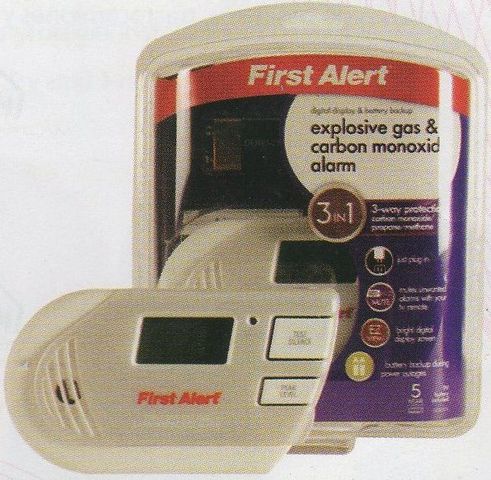 DETECTOR DE GAS FIRST ALERT 