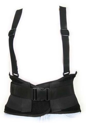 FAJA ELASTICA HAWK CON TIRANTES DISEÑO ERGONOMICO, AJUSTE SEGURO MEDIANTE UN TERCER CINTURON, CUENTA CON DOS BANDAS ELASTICAS EXTERIORES DE 10 CM.